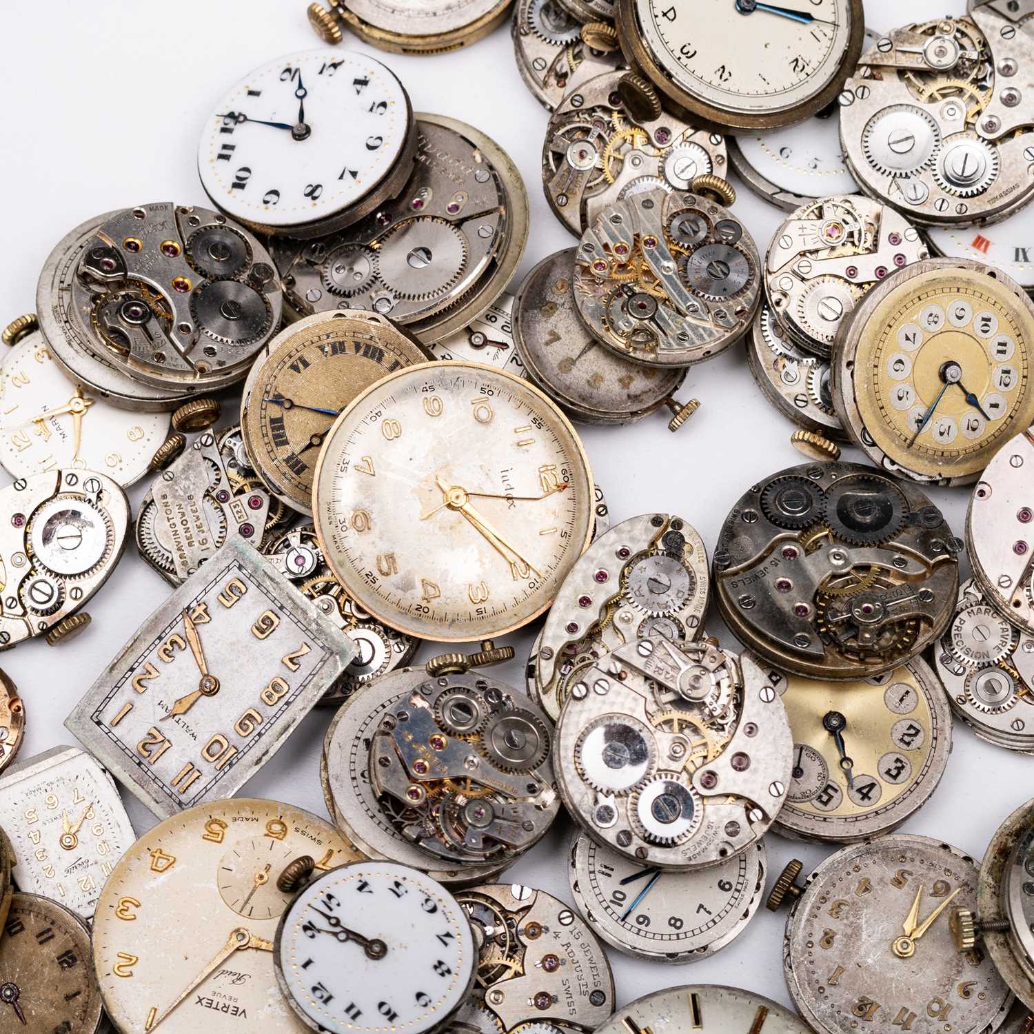 A LARGE COLLECTION OF WATCH MOVEMENTS - Image 3 of 6