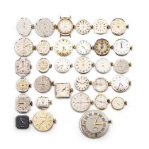 A MIXED GROUP OF WATCH MOVEMENTS