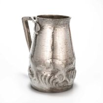 A LIBERTY & CO TUDRIC PEWTER JUG