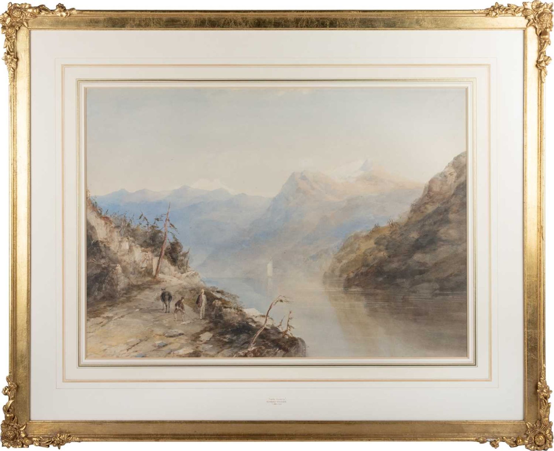 EDWARD TUCKER (C.1825-1909) LAKE LUCERNE - Image 2 of 5