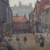 WALTER EMSLEY (1860-1938) FLOWERGATE ROAD, WHITBY