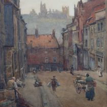 WALTER EMSLEY (1860-1938) FLOWERGATE ROAD, WHITBY