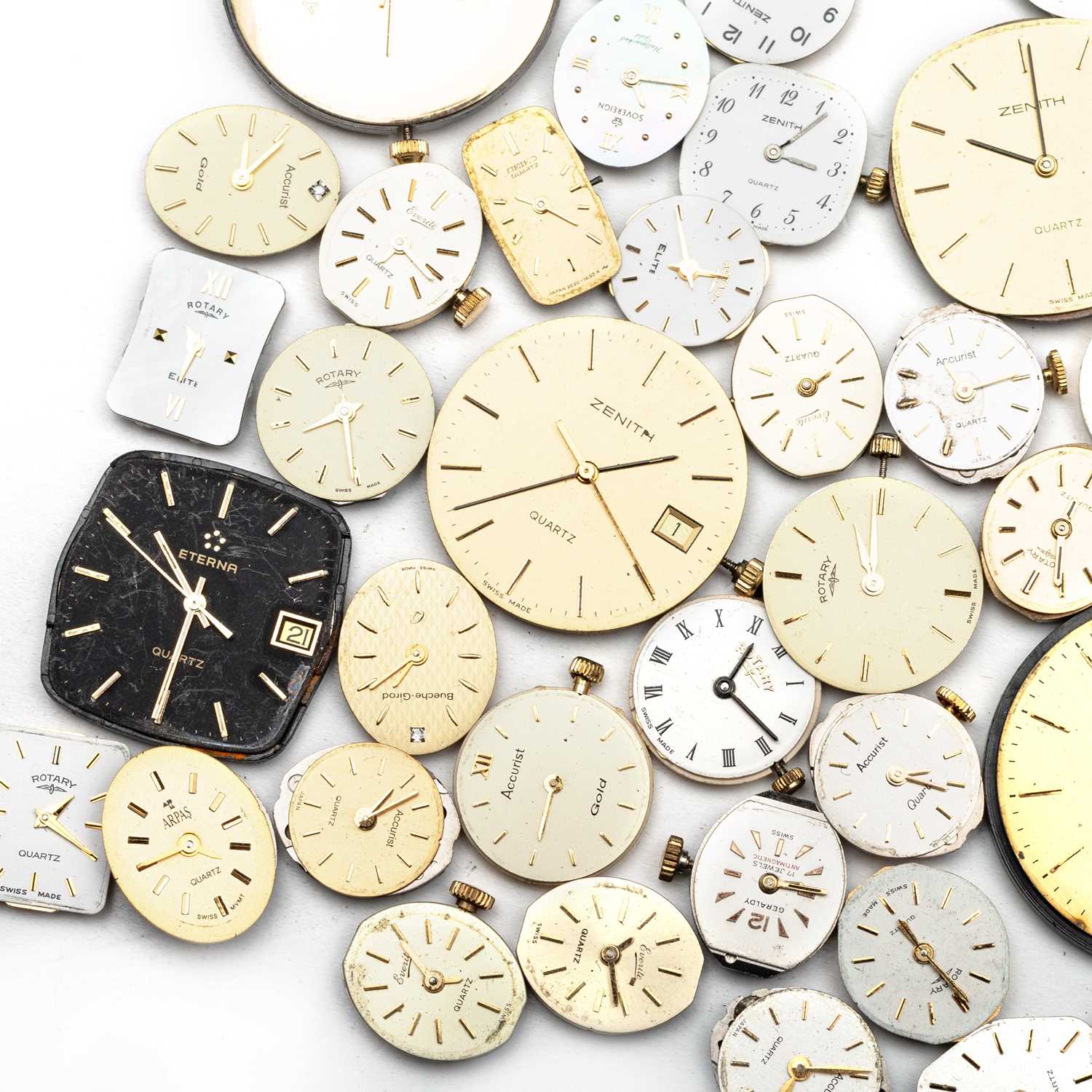 A MIXED GROUP OF QUARTZ WATCH MOVEMENTS - Image 3 of 4