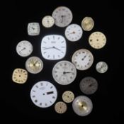A GROUP OF WATCH DIALS