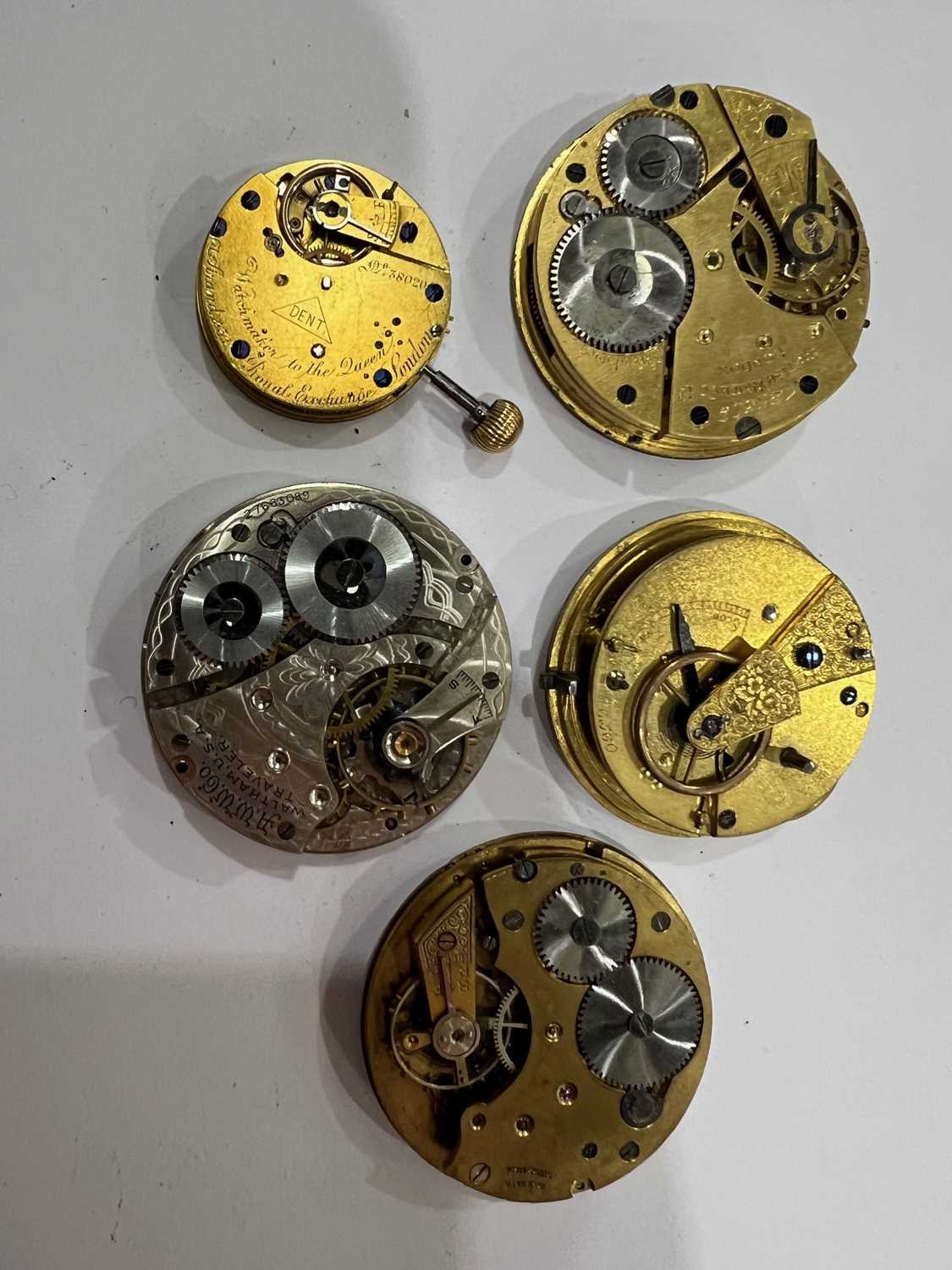 A MIXED GROUP OF POCKET WATCHES AND WATCH MOVEMENTS - Image 6 of 6