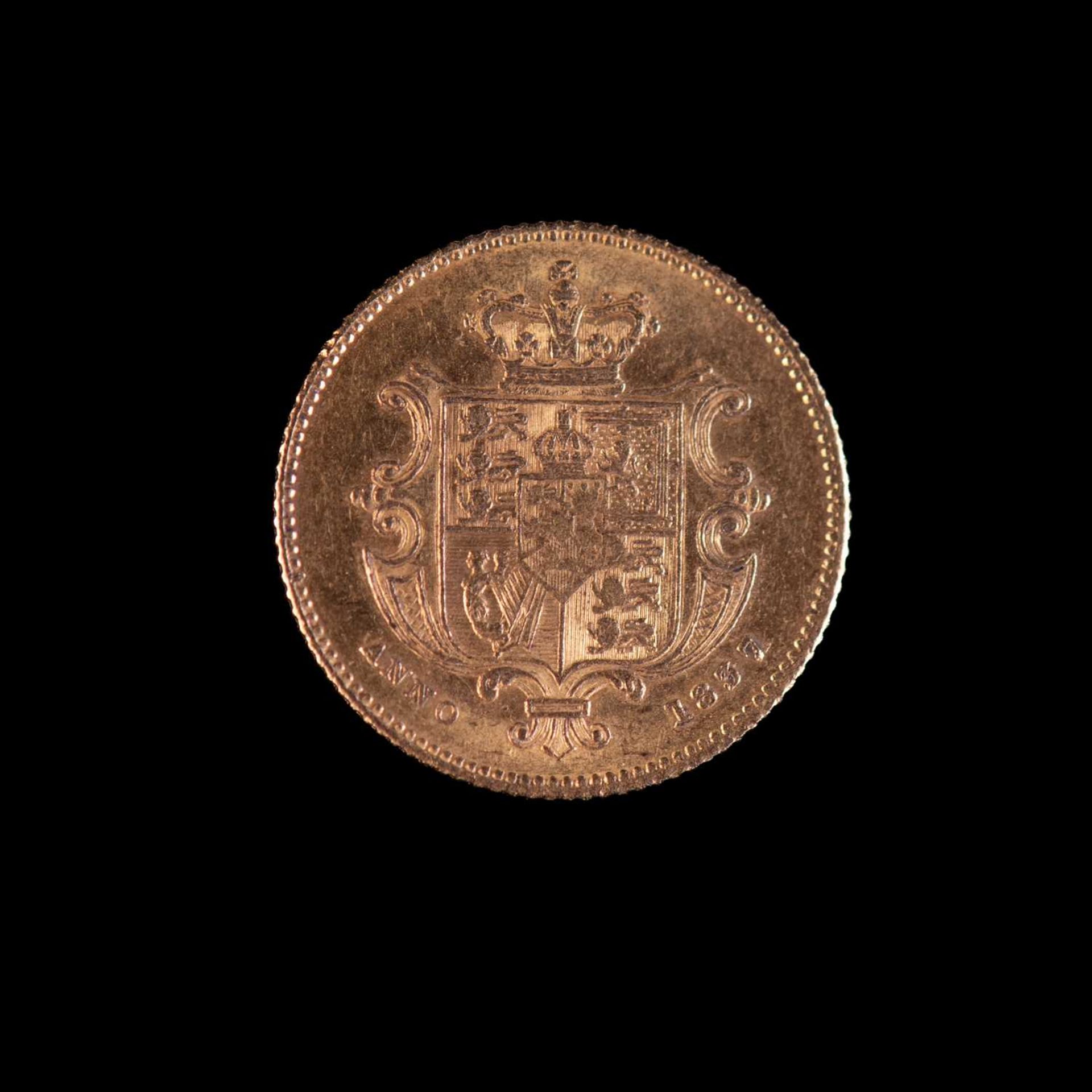 WILLIAM IV (1830-1837), HALF SOVEREIGN - Image 2 of 2