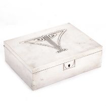 A WMF SILVER-PLATED BOX