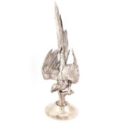 A SPANISH SILVER MODEL OF A MACAW PARROT