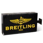 AN OFFICIAL BREITLING STOCKIST EXTERIOR WALL SIGN