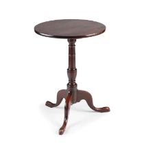 A GEORGE III MAHOGANY TRIPOD TABLE