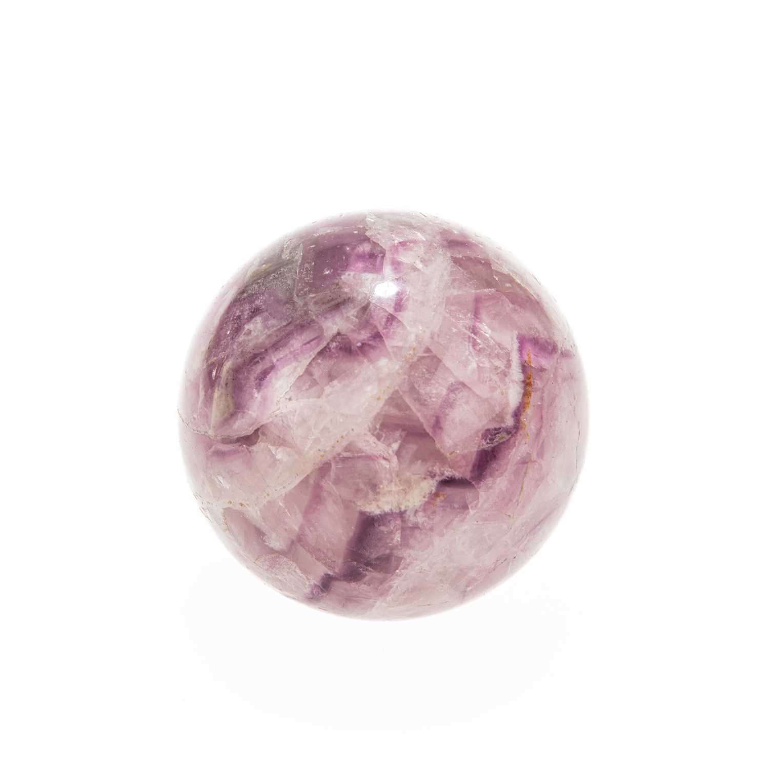 A POLISHED QUARTZ SPHERE