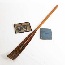 ROWING INTEREST: A 1934 GRAND CHALLENGE CUP PRESENTATION OAR