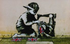 AFTER BANKSY (CONTEMPORARY) SLAVE LABOUR