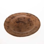TREEN: AN 18TH/ 19TH CENTURY SYCAMORE DISH