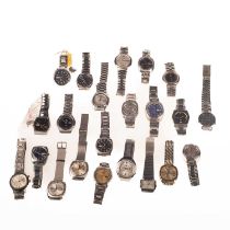 A COLLECTION OF SEIKO WATCHES