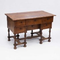 A FRENCH WALNUT BUREAU MAZARIN