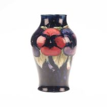 A WILLIAM MOORCROFT POTTERY VASE