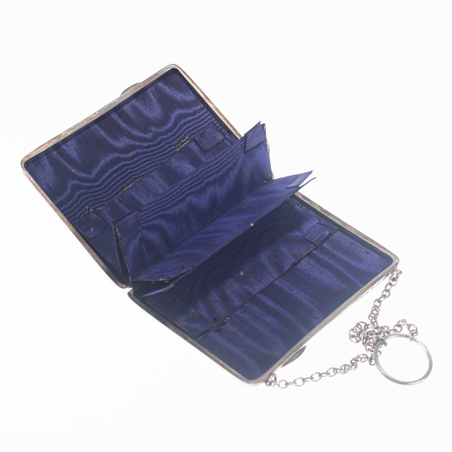 A VICTORIAN AESTHETIC MOVEMENT SILVER-GILT CARD CASE - Image 3 of 3