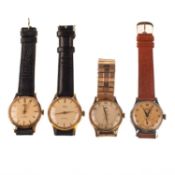 FOUR VINTAGE SMITHS WATCHES