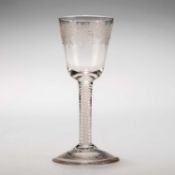 A WINE GLASS, CIRCA 1770
