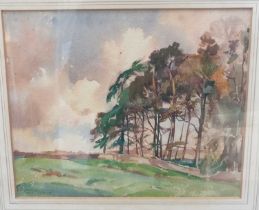 FRED LAWSON (1888-1968) THREE LANDSCAPE STUDIES