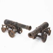 A PAIR OF 19TH CENTURY SHIPS SIGNAL CANONS