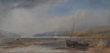 THOMAS MILES RICHARDSON, JUNIOR (1813-1890) ROUTHMERE, RYDAL WATER, CUMBERLAND