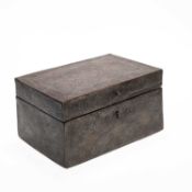 A 19TH CENTURY PERSIAN STEEL BOX