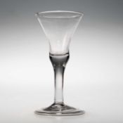 A BALUSTER WINE GLASS, CIRCA 1720