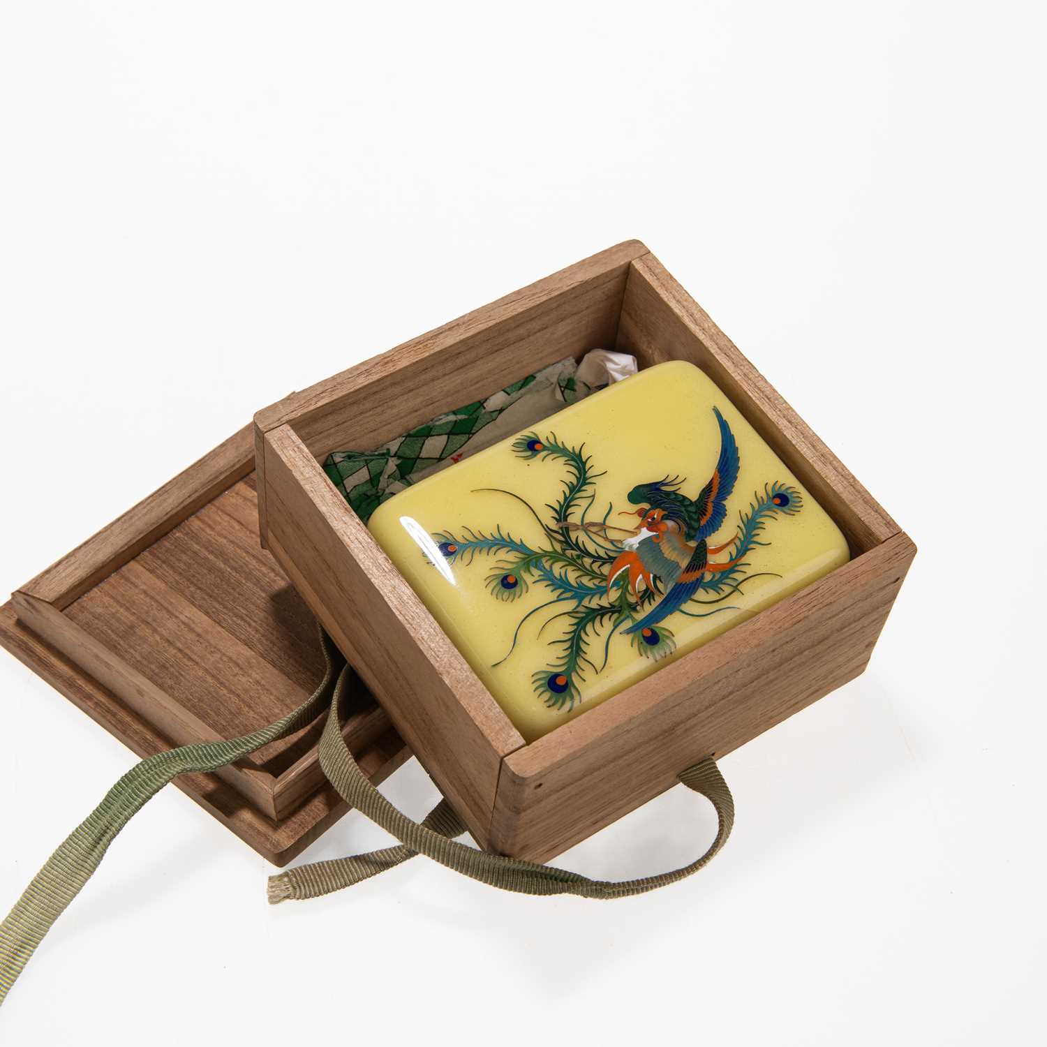 A JAPANESE CLOISONNÉ ENAMEL BOX, MEIJI PERIOD, EARLY 20TH CENTURY - Image 2 of 4