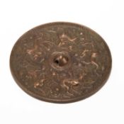 A CHINESE BRONZE MIRROR, TANG DYNASTY