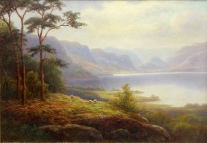 EVERETT WATSON MELLOR (1878-1965) PAIR OF LAKE DISTRICT VIEWS, DERWENTWATER & FRIARS CRAG, ELTERWATE