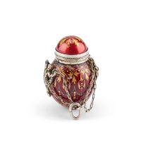 A VIENNESE ENAMEL VINAIGRETTE, 19TH CENTURY