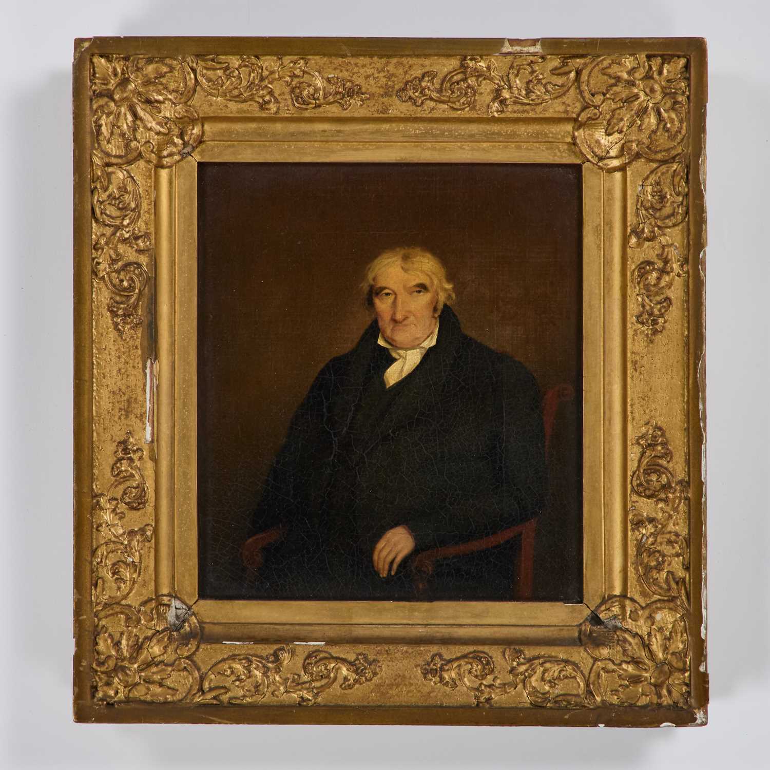 19TH CENTURY SCOTTISH SCHOOL PORTRAIT OF A GENTLEMAN - Image 2 of 3