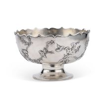 A CHINESE SILVER BOWL