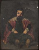 19TH CENTURY FRENCH SCHOOL AFTER DIEGO VELAZQUEZ (1599-1660) PORTRAIT OF SEBASTIAN DE MORRA