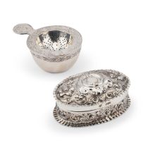 A VICTORIAN SILVER BOX