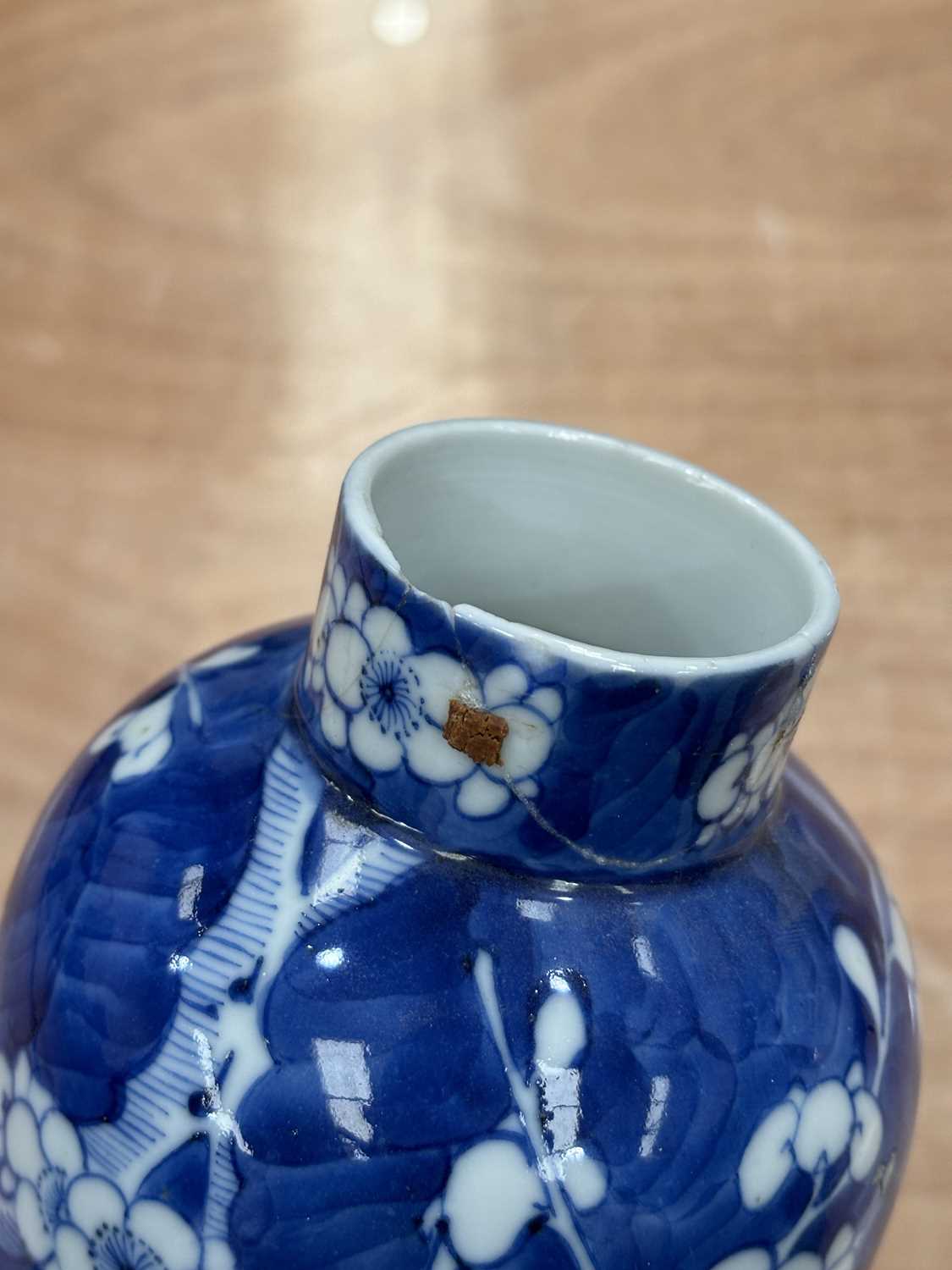 A 19TH CENTURY CHINESE BLUE AND WHITE GINGER JAR - Image 11 of 14