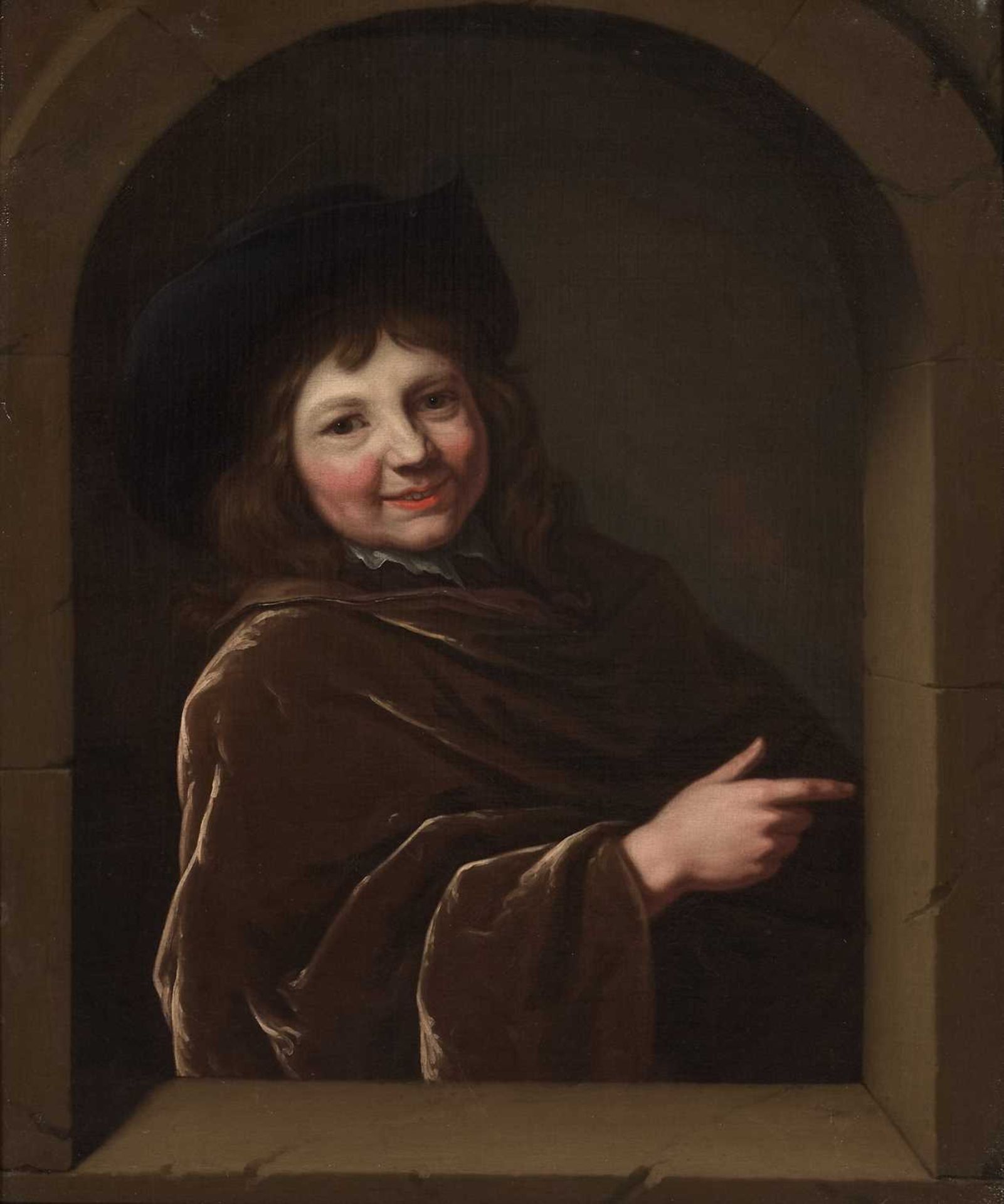 ATTRIBUTED TO JACOB VAN LOO (DUTCH 1614-1670) PORTRAIT OF A BOY