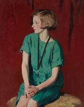 PHILIP NAVIASKY (1894-1983) PORTRAIT OF MISS MAY