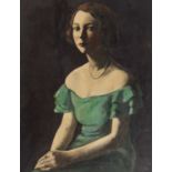 JACOB KRAMER (1892-1962) PORTRAIT OF MISS HILDA WILKINSON