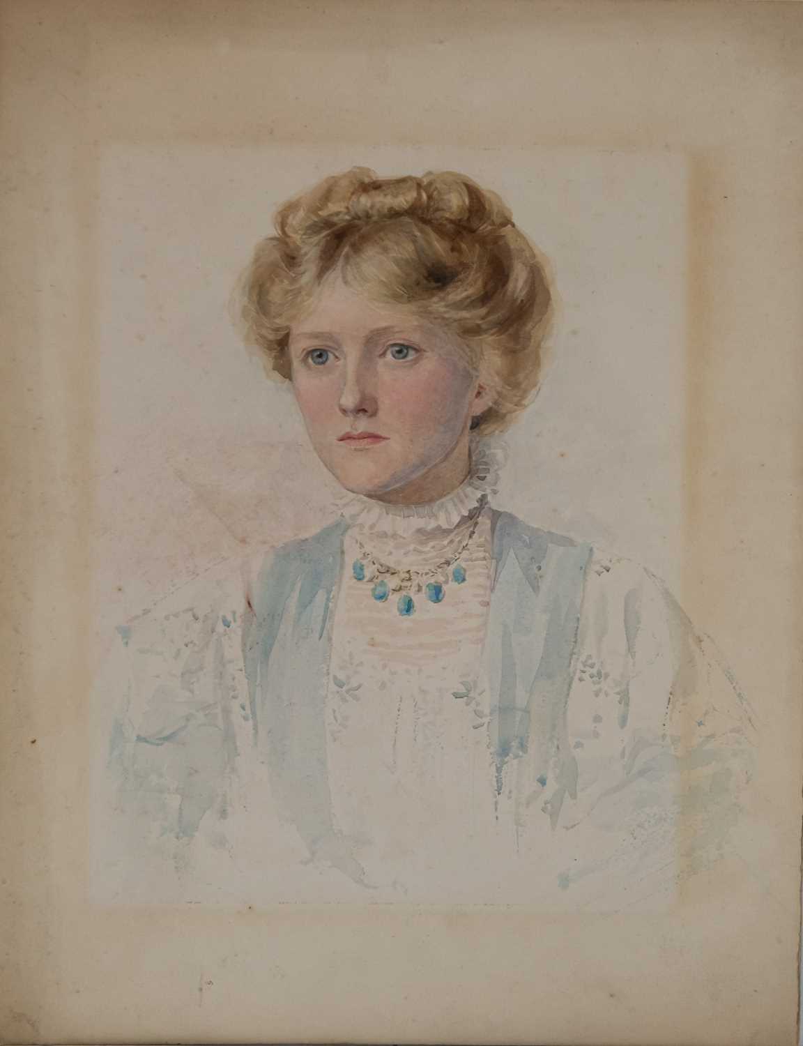 ATTRIBUTED TO BEATRICE PARSONS (1870-1955) PORTRAIT OF A LADY - Image 3 of 3