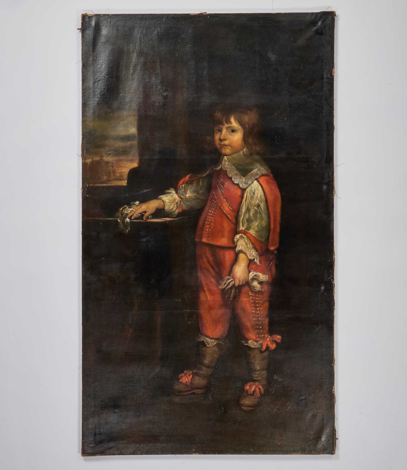 EARLY 20TH CENTURY AFTER SIR ANTHONY VAN DYCK (1599-1641) PORTRAIT OF A BOY - Image 2 of 4