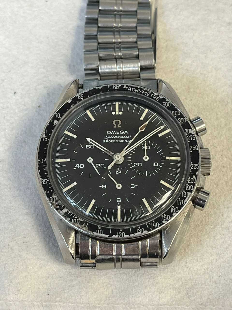 A RARE OMEGA SPEEDMASTER "PRE-MOON" BRACELET WATCH - Bild 5 aus 14