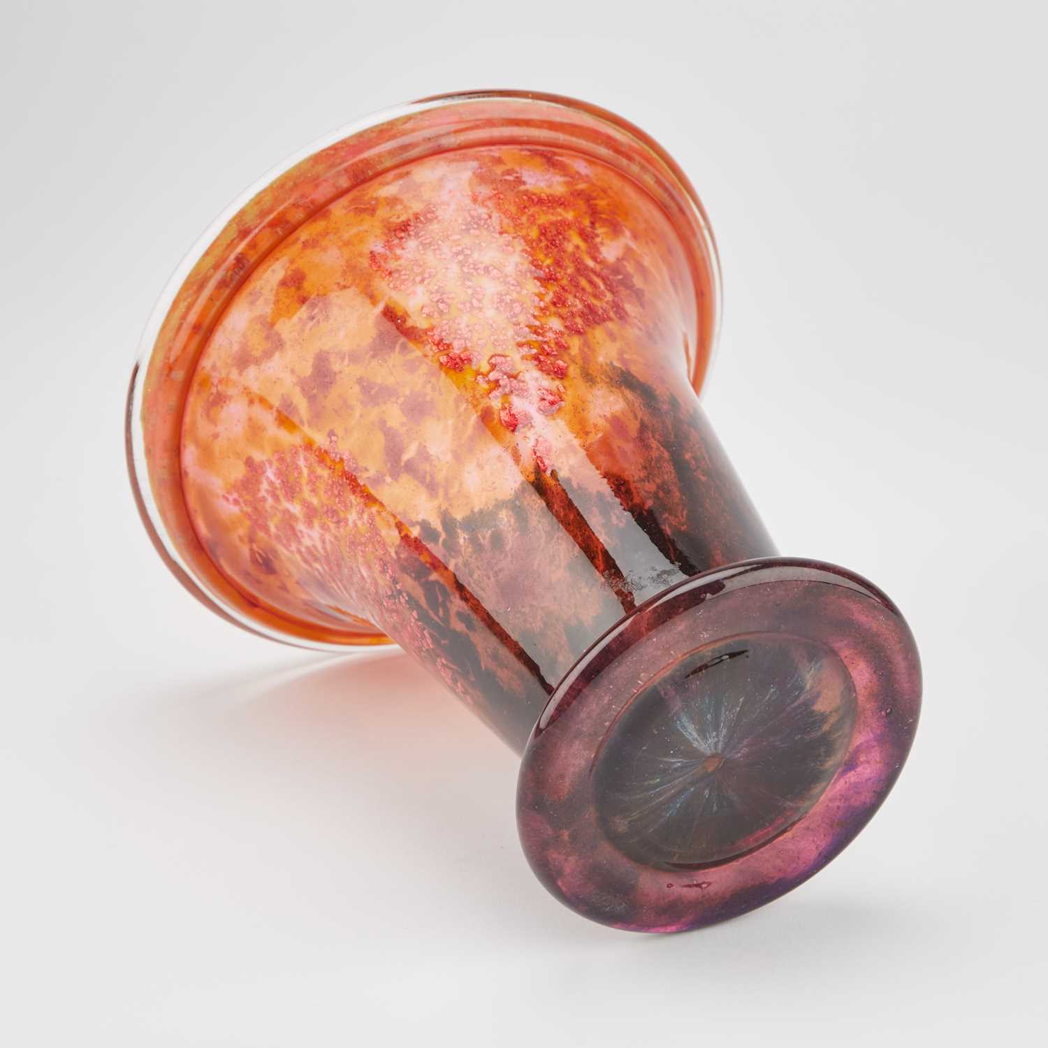 A DAUM GLASS VASE, CIRCA 1922 - Image 3 of 3