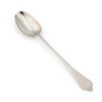 A GEORGE I SILVER DOG-NOSE RAGOUT SPOON