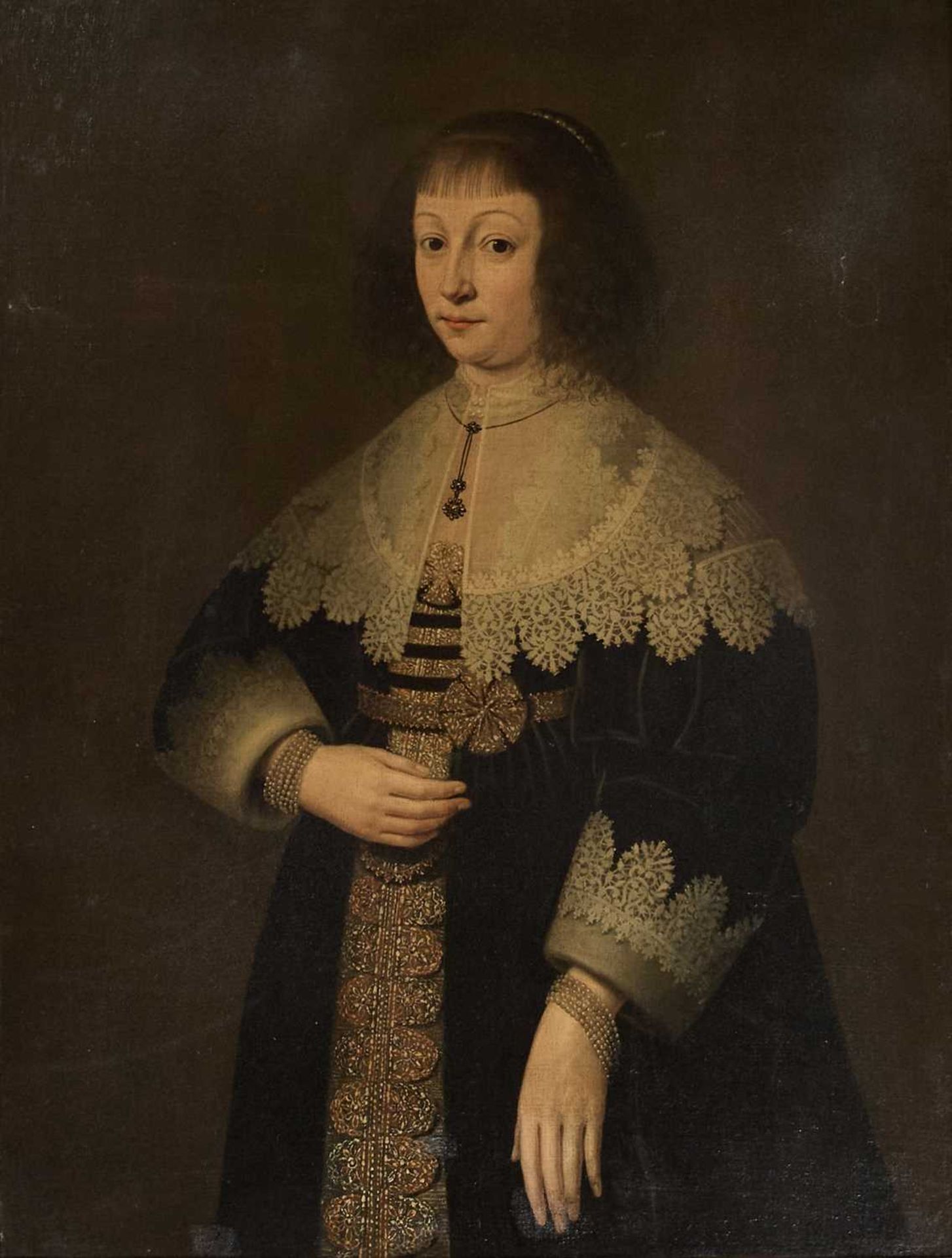 17TH CENTURY DUTCH STYLE (LATE 18TH/ EARLY 19TH CENTURY) PORTRAIT OF A LADY