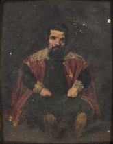 AFTER DIEGO VELAZQUEZ (1599-1660) PORTRAIT OF SEBASTIAN DE MORRA