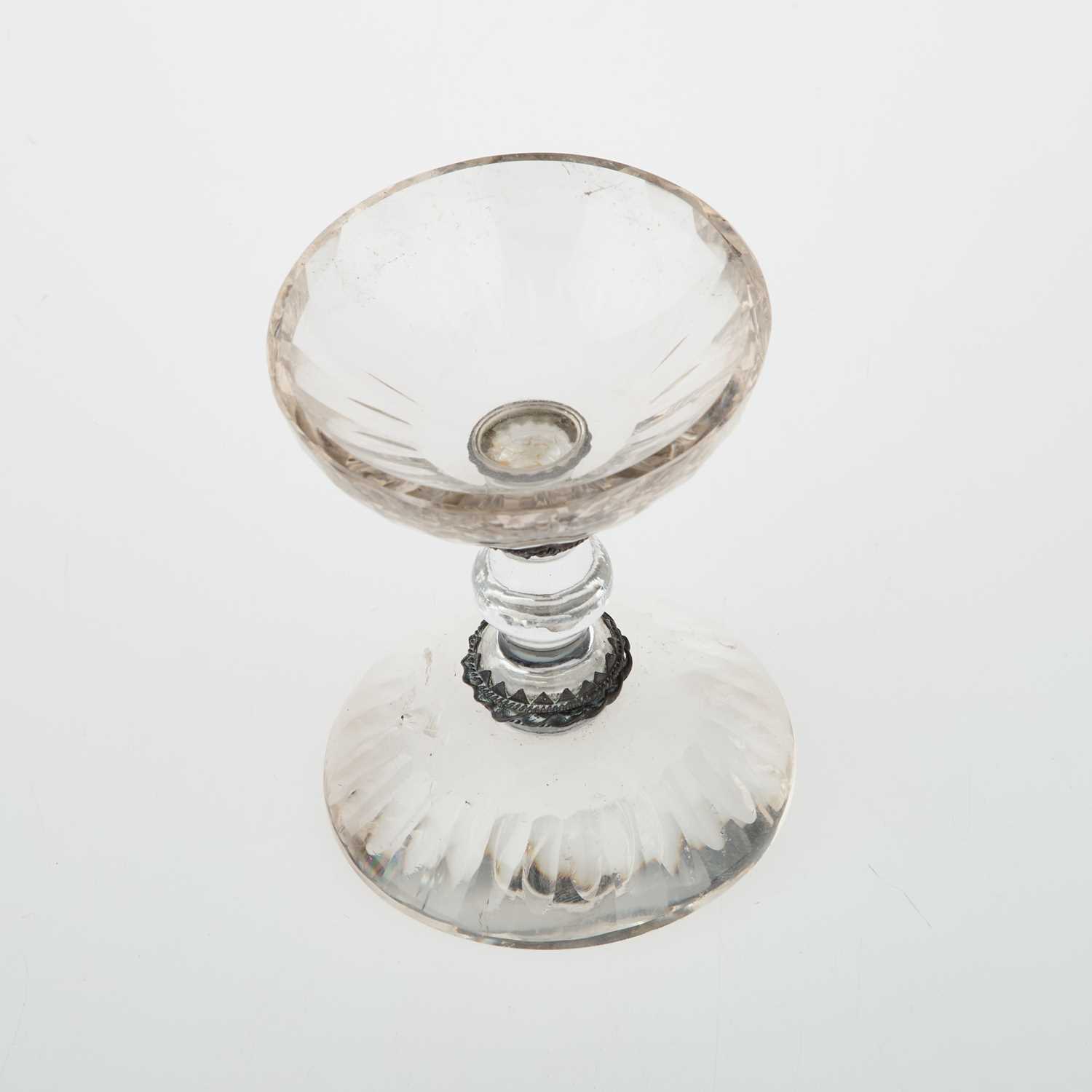 AN AUSTRIAN ROCK CRYSTAL TAZZA, 19TH CENTURY - Image 2 of 2