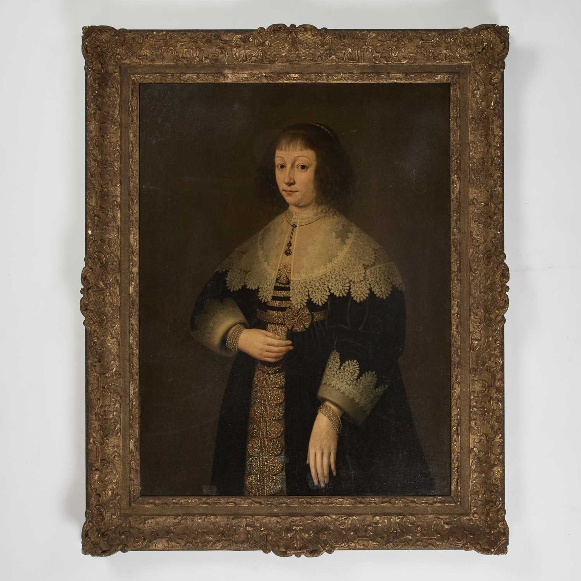 17TH CENTURY DUTCH STYLE (LATE 18TH/ EARLY 19TH CENTURY) PORTRAIT OF A LADY - Image 2 of 3